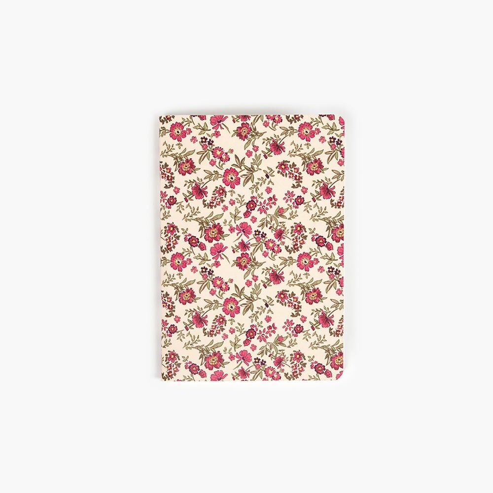 Libreta Grapada A6 36 hojas - Floral  Roses