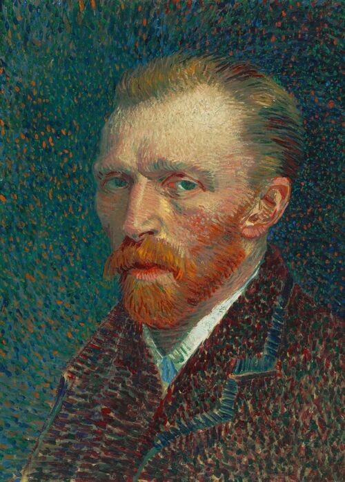 Poster van Gogh - Zelfportret