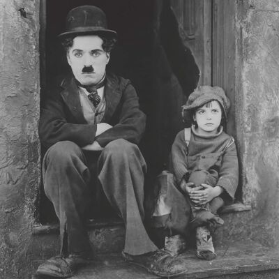 Poster Charlie Chaplin - Il bambino