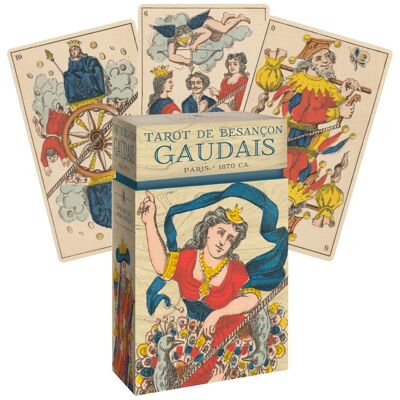 Tarot de Besançon Gaudais Cartes de Tarot Edition Limitée Lo Scarabeo