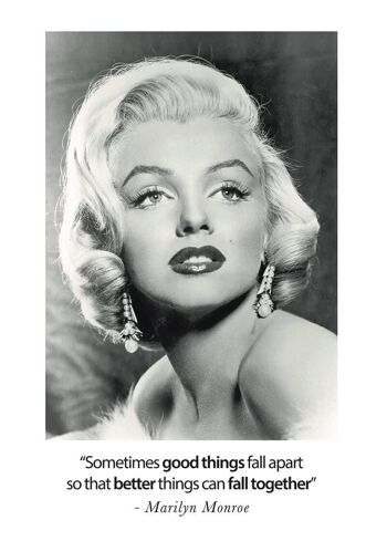 Affiche de Marilyn Monroe dans Passe-partout 1