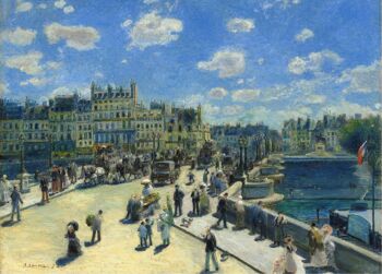 Affiche Renoir - Pont Neuf 1