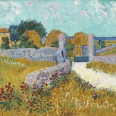 Poster van Gogh - Farm in Provence
