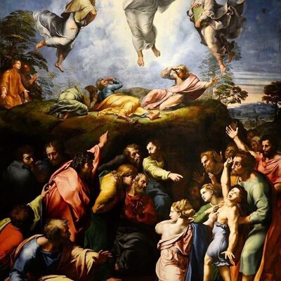 Poster Raphael - Verklärung (Transfigurazione)