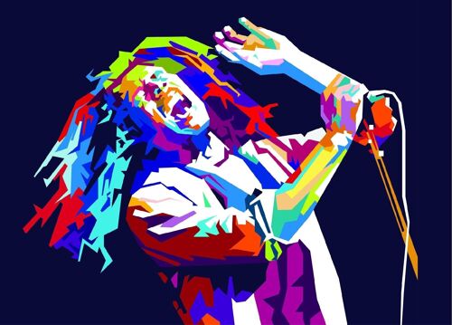 Poster Bob Marley - Pop Art