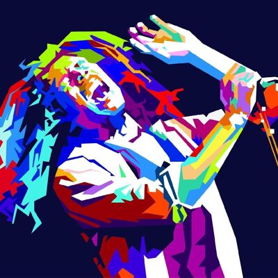 Affiche Bob Marley - Pop Art