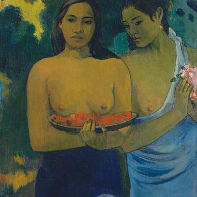 Poster Gauguin - Two Tahitian Women