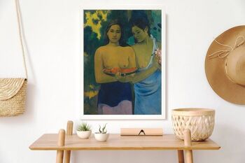 Affiche Gauguin - Deux femmes tahitiennes 2