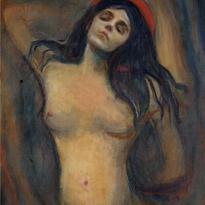 Póster Edvard Munch - Madonna