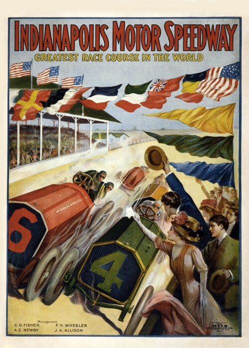 Poster Motor Speedway - Sport