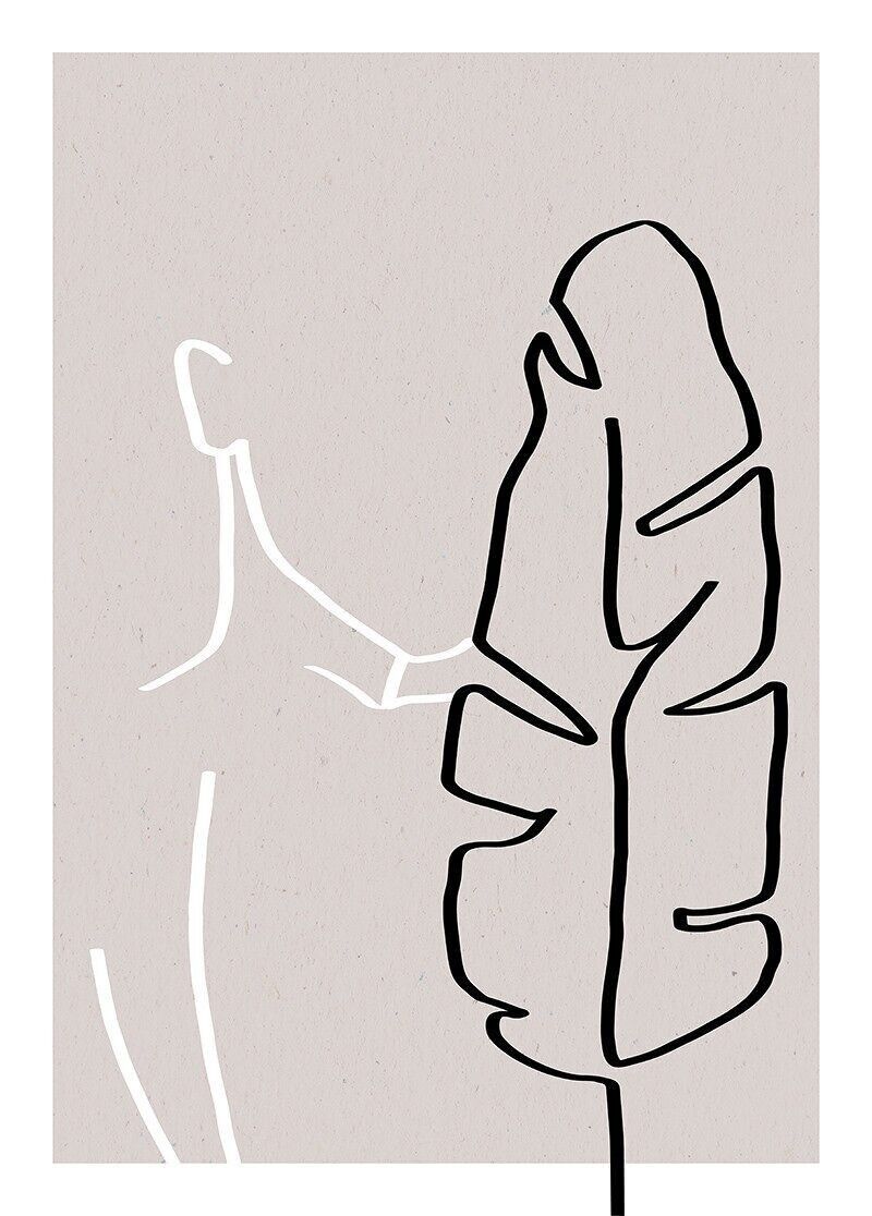 Poster Fine Line Feder