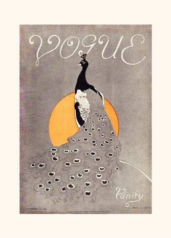 Affiche Vogue Magazine - Vintage 1