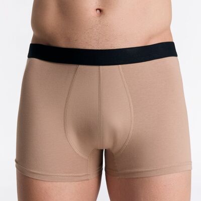 2121-121 | Short de bain pour homme - Marron et gris