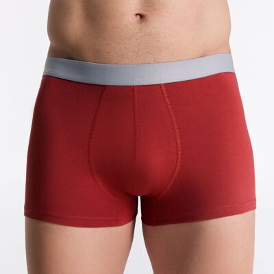 2121-119 | Short de bain pour homme - Rouge ocre
