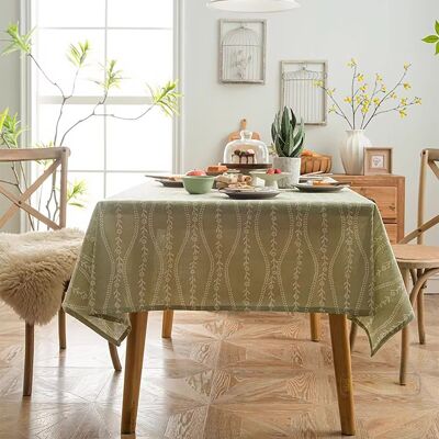 Nappe en lin et coton