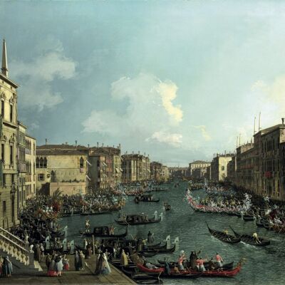 Póster Canaletto - A Regatta