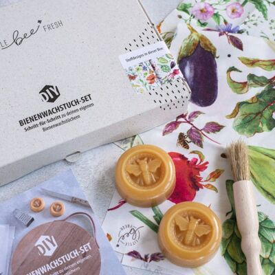 Emballages en cire d'abeille DIY - Bee Dream/Vegetables