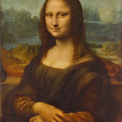 Affiche Da Vinci - Mona Lisa