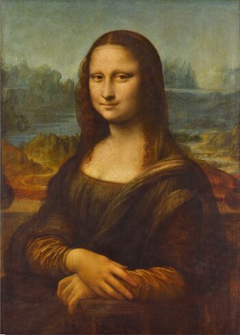 Affiche Da Vinci - Mona Lisa 1