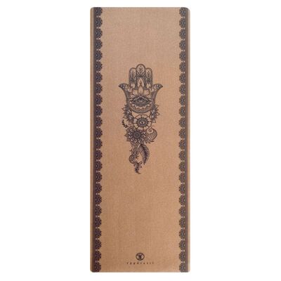 Tapis de yoga en liège 3,2 mm – « L'essence du yoga »