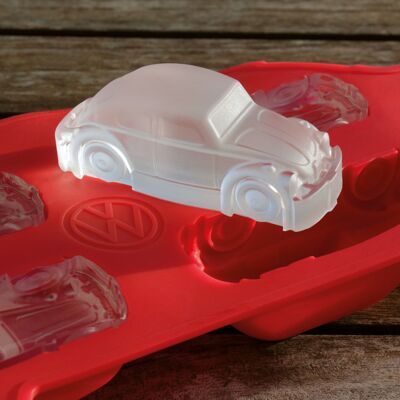 VW Käfer Eiswürfelform, Backform, Eiswürfelbereiter (silicone)