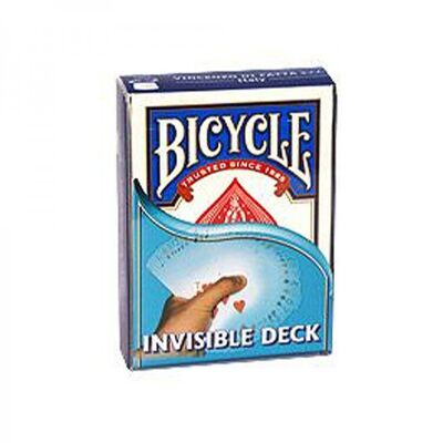 Pont invisible pour vélo bleu