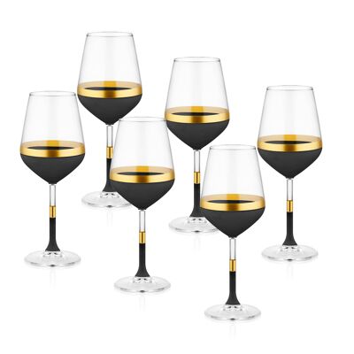 Copas de vino de la colección Glow (juego de 6)