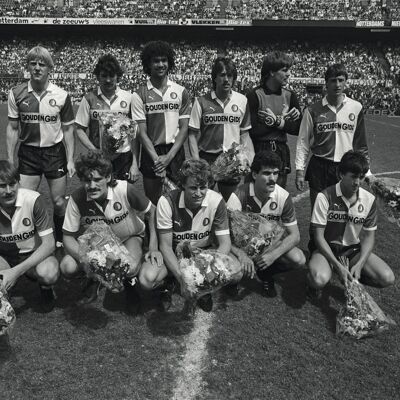 Affiche Elftalfoto Feyenoord - Football