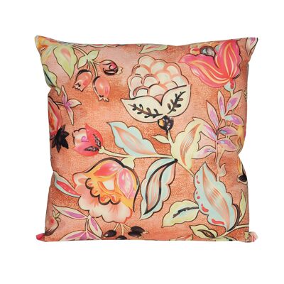Coussin d'extérieur fleurs moyennes