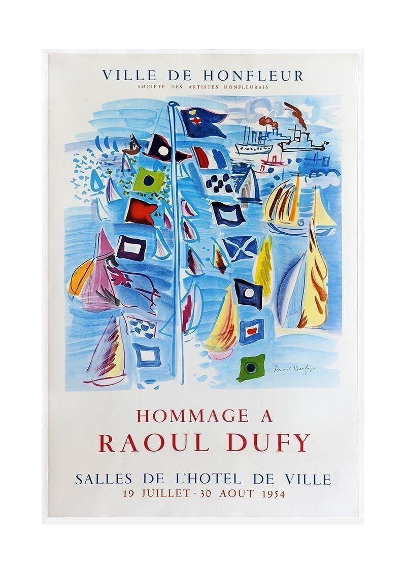 Poster Frankreich Reise - Vintage Reiseplakat