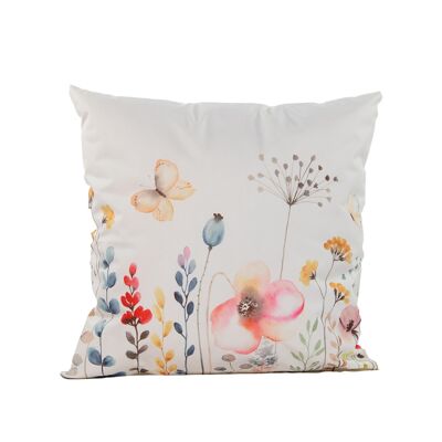 Outdoor cushion wild flowers 45x45cm