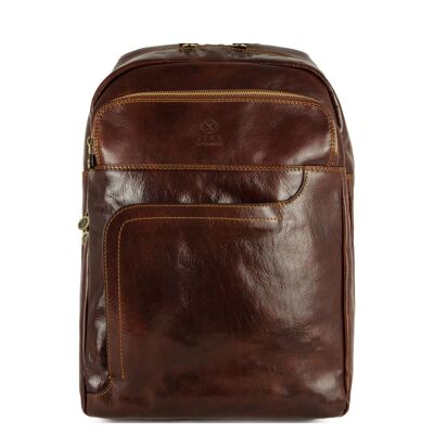 Mochila grande de cuero - L.A. Confidencial