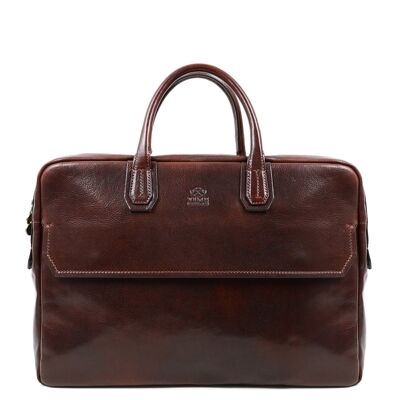 Borsa per laptop grande in pelle - Nostromo