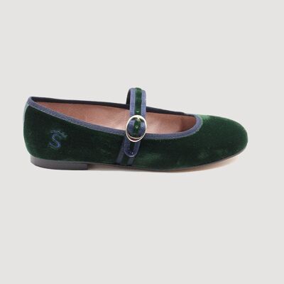 Khaki Mary Janes