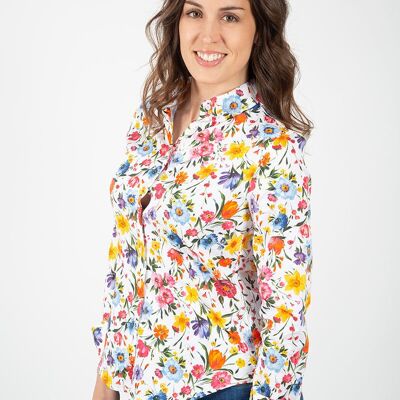 Floral print shirt