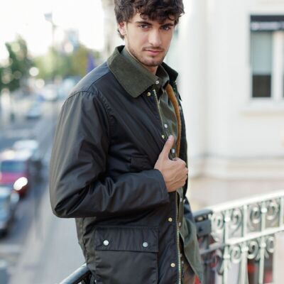 Parka cerato color cachi
