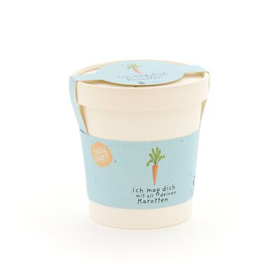 Je t'aime avec toutes tes carottes - tasse (bio)