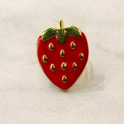 Adjustable Strawberry Ring