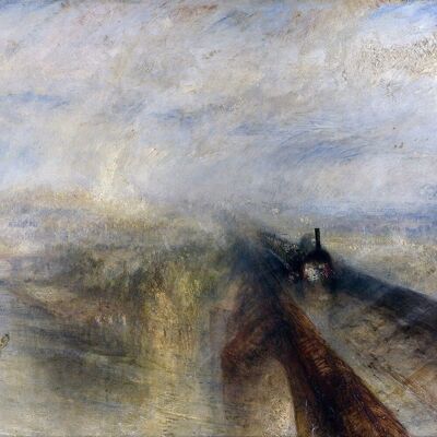 Affiche William Turner - Pluie, vapeur et vitesse