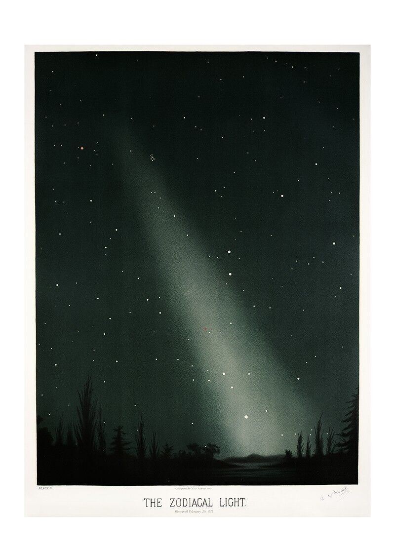 Poster Tierkreislicht ('Tierkreislicht')