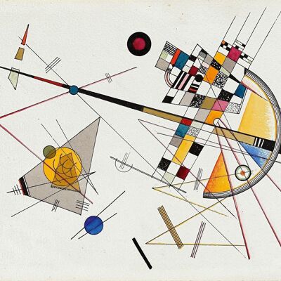 Poster Kandinsky - Mild tension