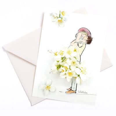 Newly in love | Card with envelope | Love is the air | 363