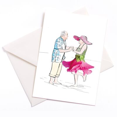 Noces d'or | Carte d'anniversaire avec enveloppe | 359