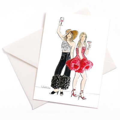 BaccheBacio | Biglietto con busta | Festa | 338