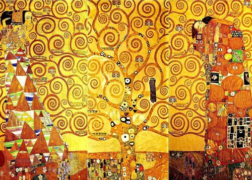 Poster Gustav Klimt - Levensboom