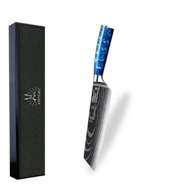 Kiritsuke Knife - Chef Tanaka - Ocean Blue