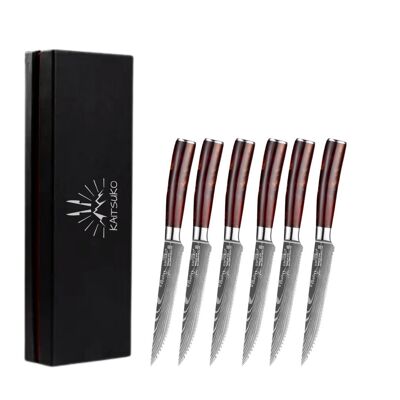 Steak Knife - Set of 6 - Chef Tanaka - Tierra del Fuego