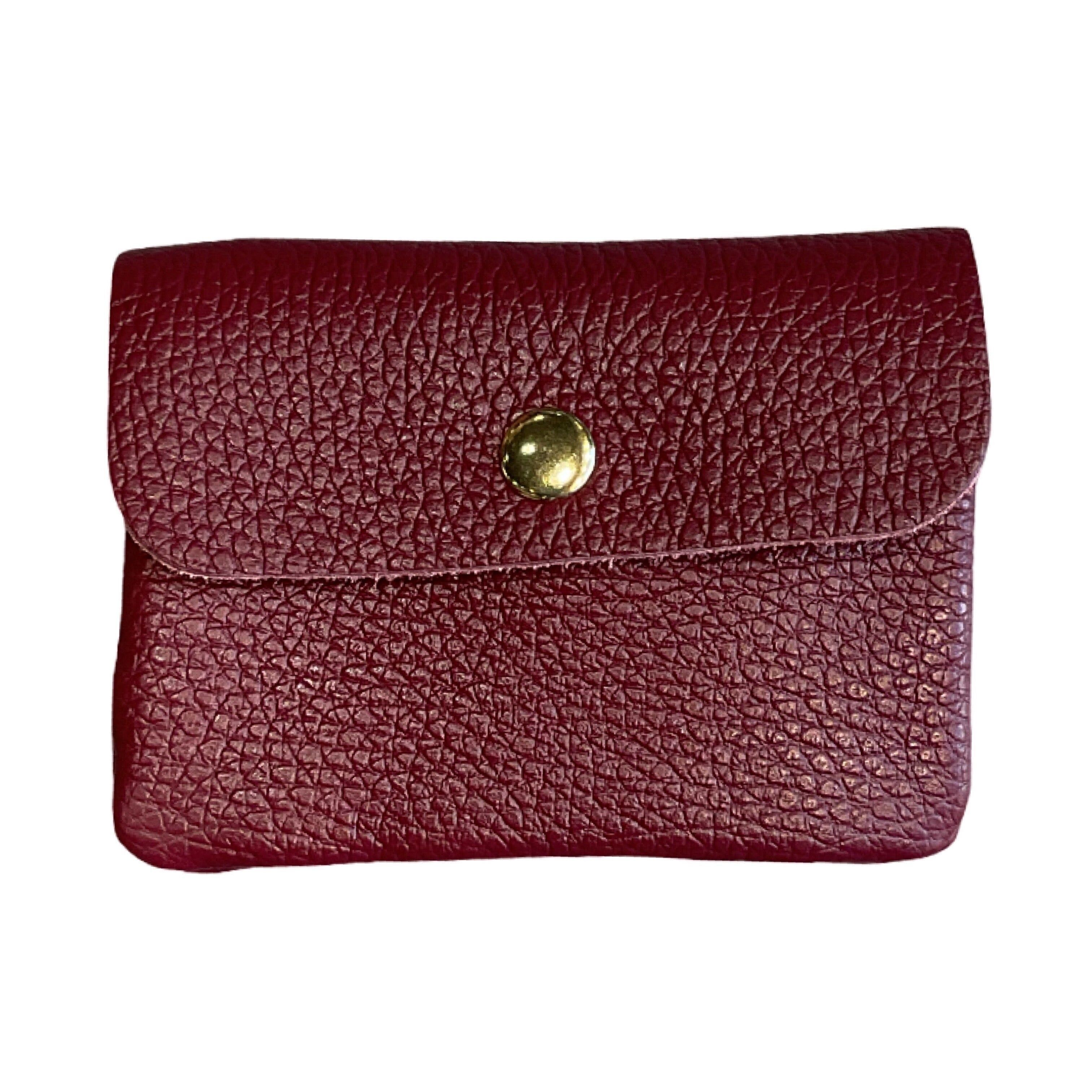 SMALL GRAINED LEATHER WALLET