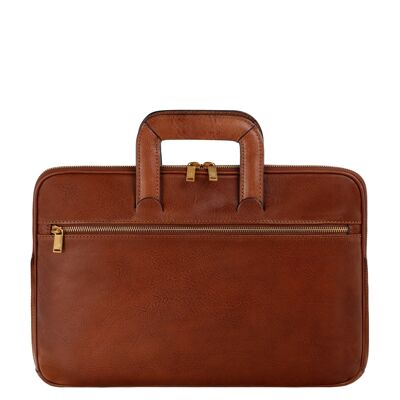 Sacoche en cuir pour ordinateur portable pour femme - Brave New World