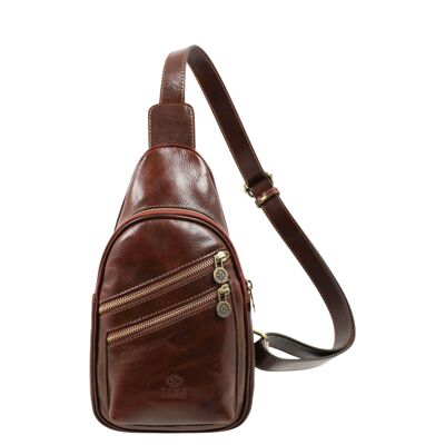 Leather Sling Bag - Catch-22